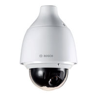 Bosch AUTODOME IP starlight 5000i Installationsanleitung