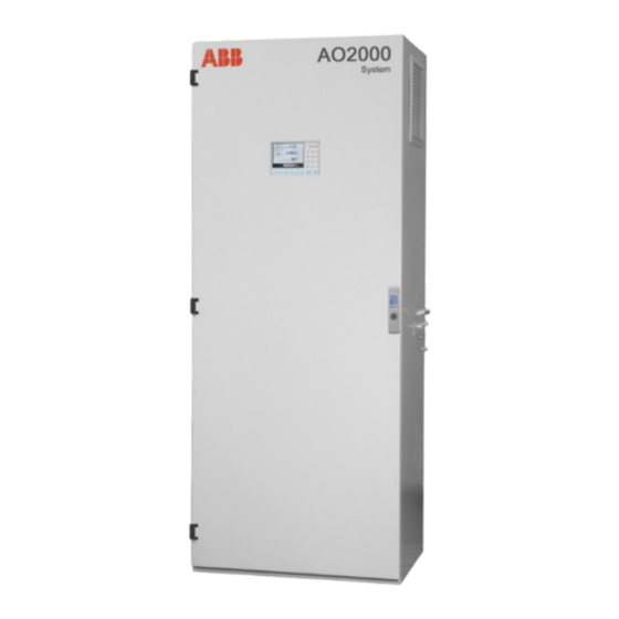 ABB AO2000 System Betriebsanleitung
