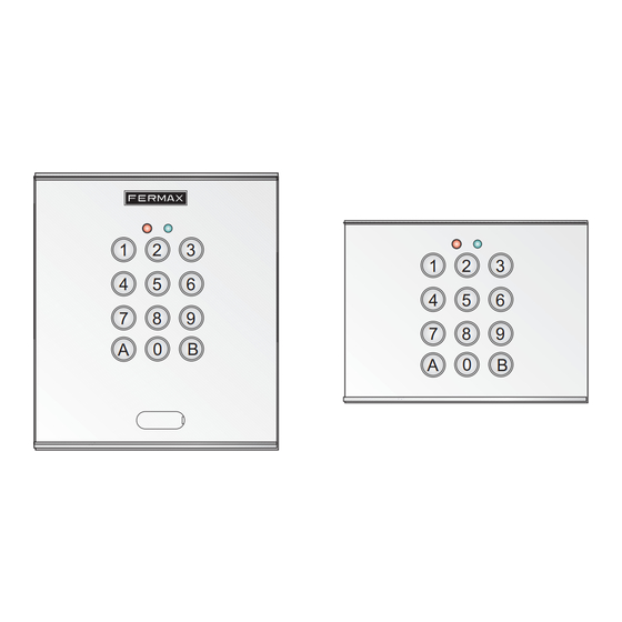 Fermax cityline MEMOKEY 100 Installations- Und Benutzerhandbuch