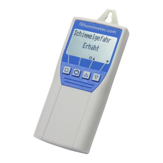 humimeter.com SW1 Bedienungsanleitung