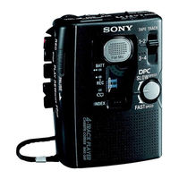 Sony tcm-4tr Bedienungsanleitung