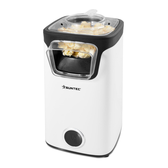 Suntec Wellness POP-8618 fat free Bedienungsanleitung