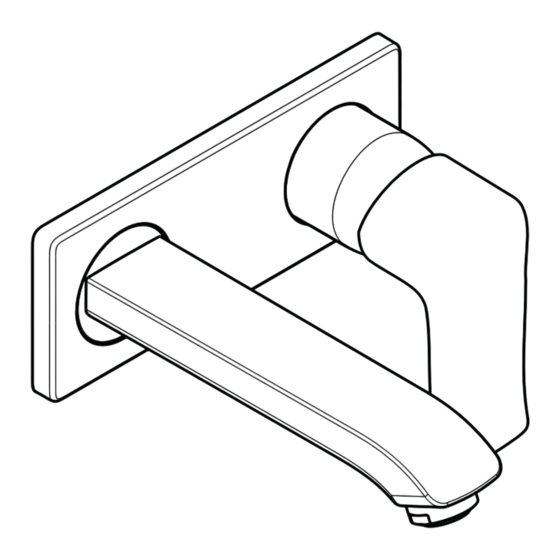 HANSGROHE Metris 31085000 Gebrauchsanleitung, Montageanleitung