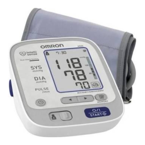 Omron M500 Gebrauchsanweisung