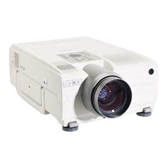 Sharp XV-DW100U Serviceanleitung