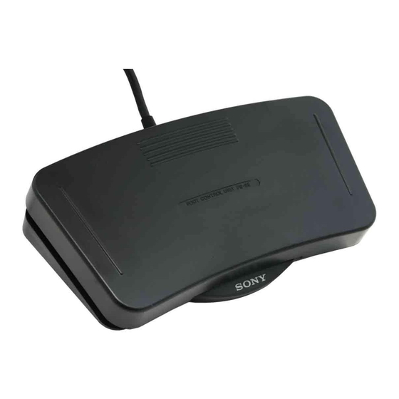 Sony FS-85USB Bedienungsanleitung
