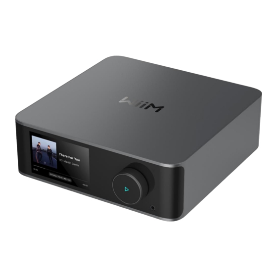 WiiM Ultra Hi-Res Benutzerhandbuch