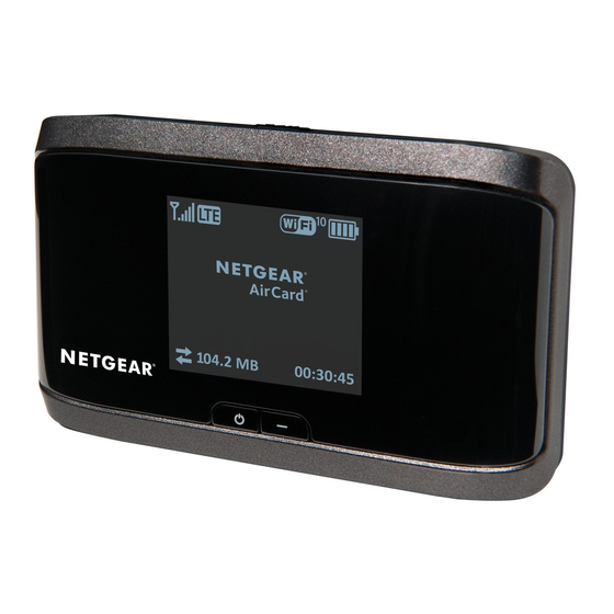 NETGEAR Aircard AC762S Handbücher