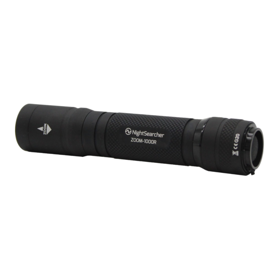 NightSearcher ZOOM 1000R Bedienungsanleitung