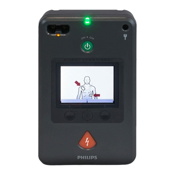 Philips HeartStart FR3 Installations-, Gebrauchs- Und Wartungsanleitung