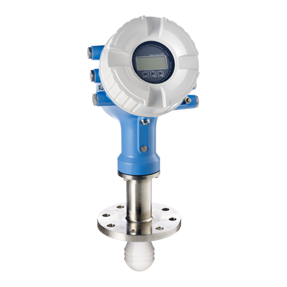 Endress+Hauser Micropilot NMR81 Technische Information