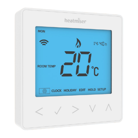 Heatmiser neoStat-e Handbuch