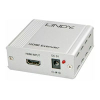 Lindy HDMI Cat.6 Extender System Benutzerhandbuch