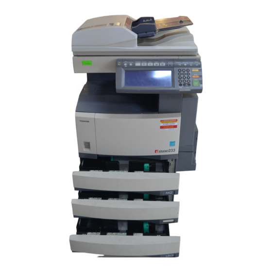 Toshiba studio 233 Handbuch