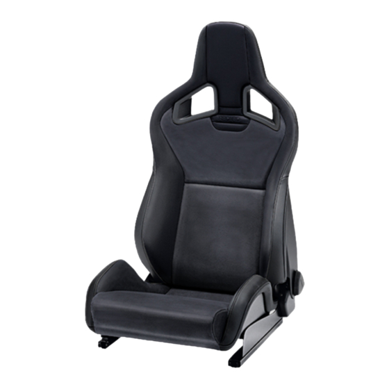 RECARO Hyundai i30N Handbücher