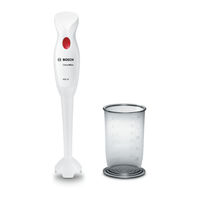 Bosch CleverMixx MSM14 Serie Gebrauchsanleitung
