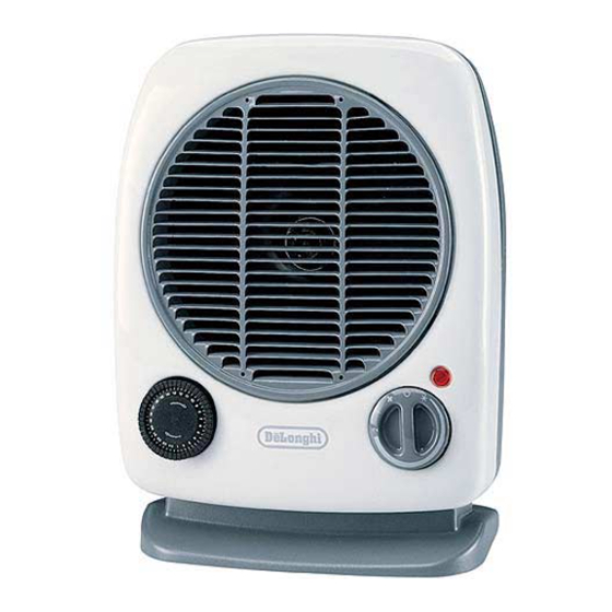 DeLonghi HVM02 Bedienungsanleitung