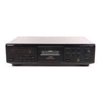 Sony TC-KE500S Bedienungsanleitung