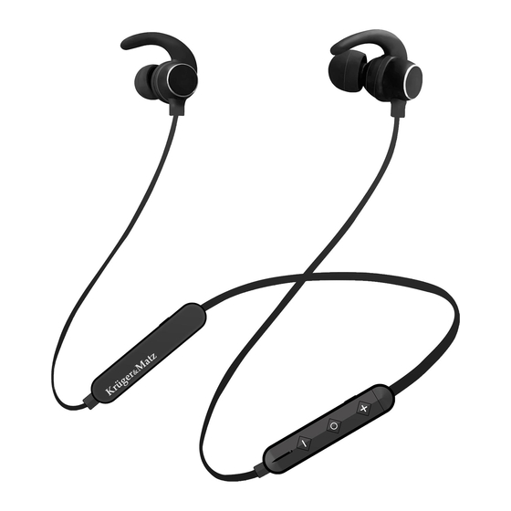 Kruger&Matz KMP80BT Bedienungsanleitung