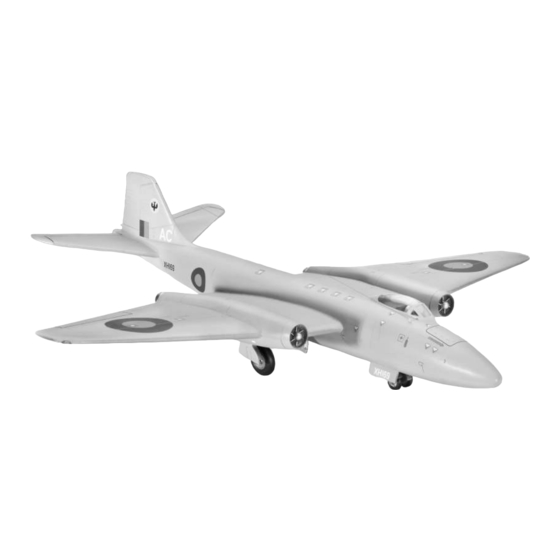 REVELL Canberra PR.9 Bedienungsanleitung