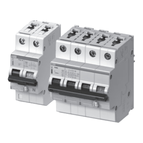 ABB FS401 Montage- Und Betriebsanleitungen