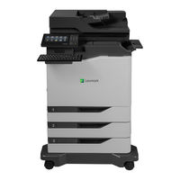 Lexmark CX827 Benutzerhandbuch