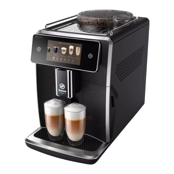 Saeco Xelsis SUPREMA SM8885 Benutzerhandbuch