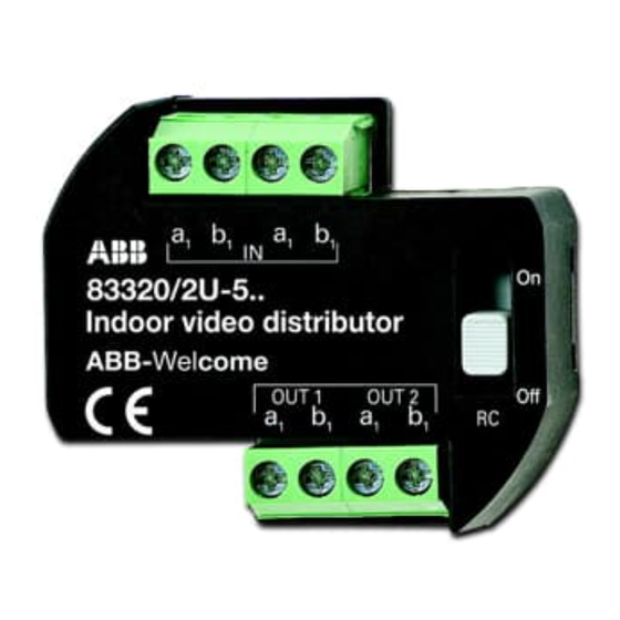 ABB 83320/2 U-500 Bedienungsanleitung