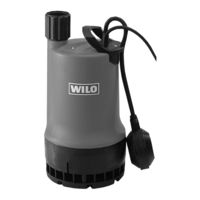 Wilo Wilo-Drain TM 32/8 Betriebsanleitung