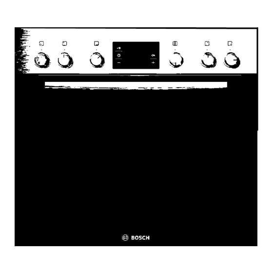 Bosch HEG73U151 Kurzanleitung