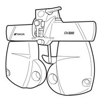 Topcon CV-5000 Handbuch