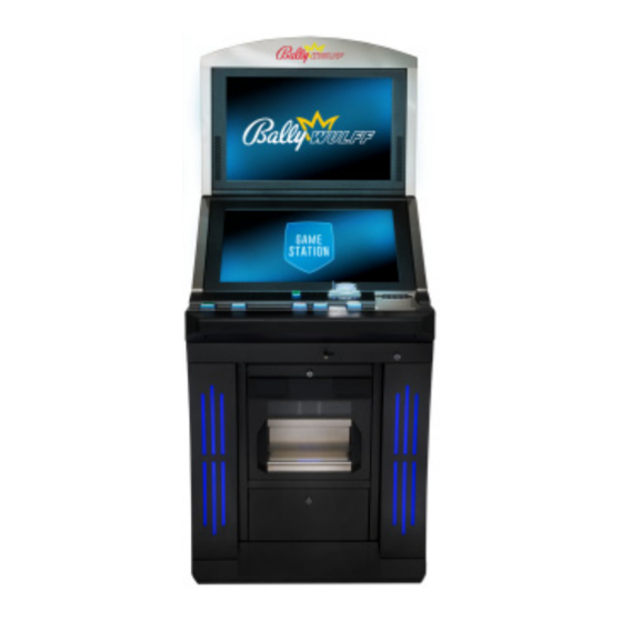 bally wulff GAME STATION HD series Betriebsanleitung