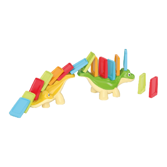 Goliath Domino Junior Dino Friends Bedienungsanleitung