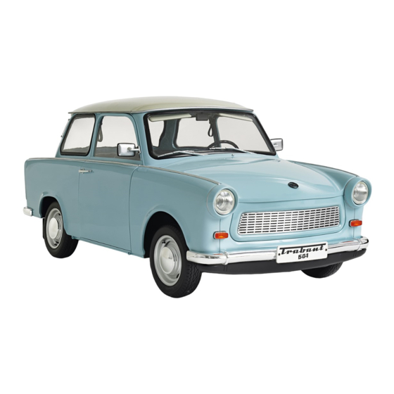 Hachette Trabant Bauanleitung