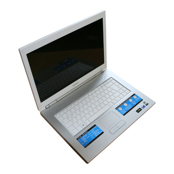 Sony VAIO VGN-N11S-W Benutzerhandbuch