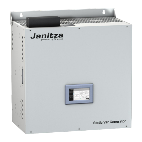 janitza Power Controller SVG Benutzerhandbuch