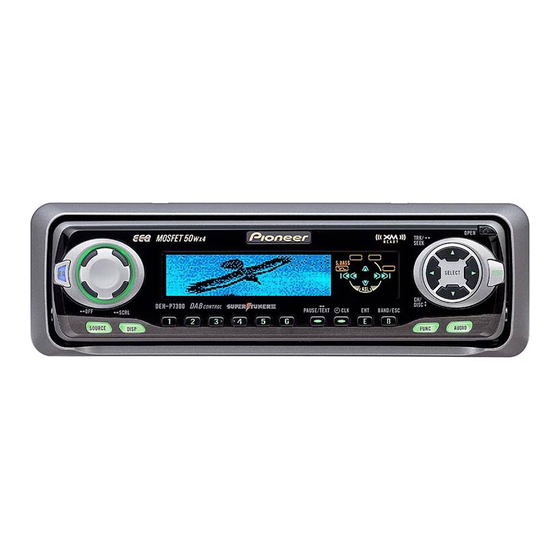 Pioneer DEH-P7300R Bedienungsanleitung