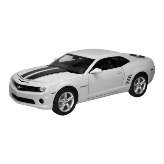 REVELL 2010 Camaro  SS Handbuch