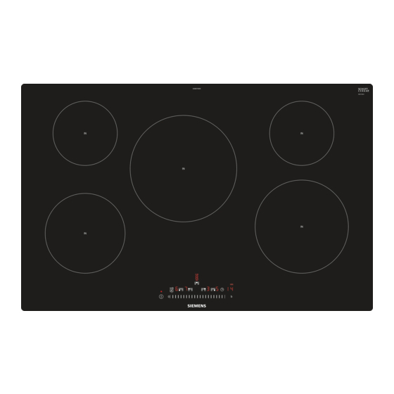 Siemens EH801FVB1E Gebrauchsanleitung