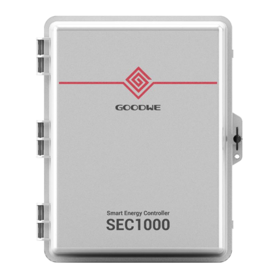 GOODWE EZLOGGER PRO SEC1000 INBETRIEBNAHMEHANDBUCH PdfHerunterladen