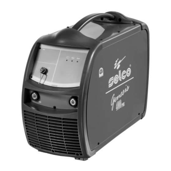 Selco genesis 4000 PME Betriebsanweisung