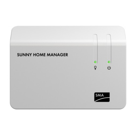 SMA SUNNY HOME MANAGER Bedienungsanleitung