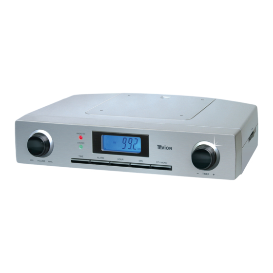 Tevion KCR 2009 Bedienungsanleitung