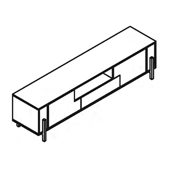 CONFORAMA KARO TV STAND Montageanleitung