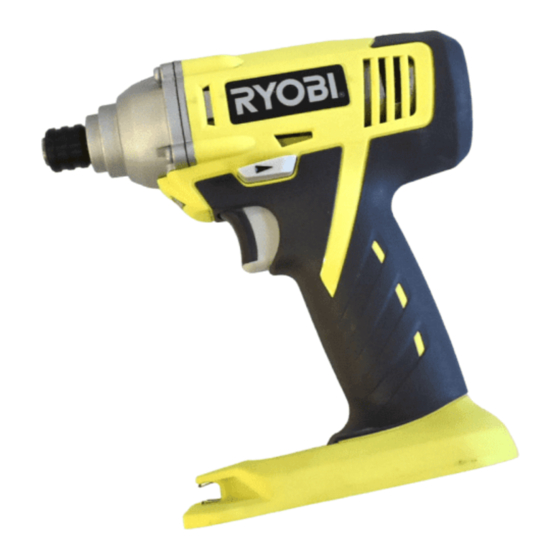 Ryobi BID1821 Bedienungsanleitung