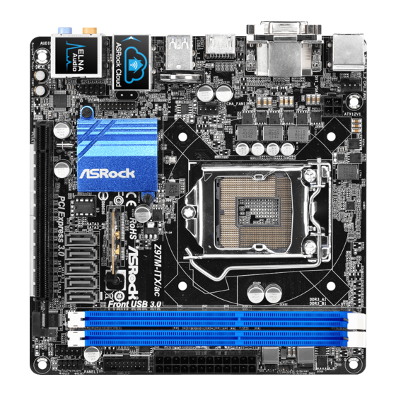 ASROCK Z97M-ITX/ac Handbuch
