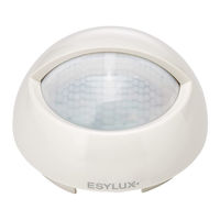 ESYLUX MD-W200i Montage- Und Bedienungsanletung
