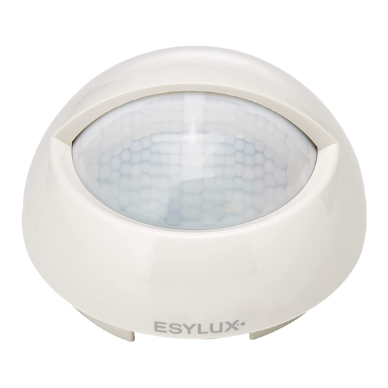 ESYLUX MD-W200i Handbücher