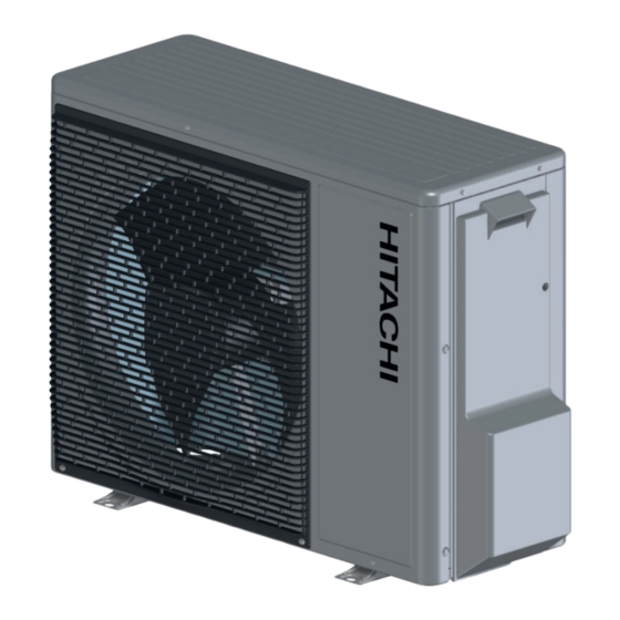 Hitachi RAS-1.5WHVRP2E Bedienungsanleitung