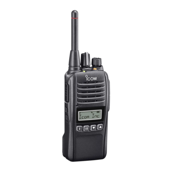 Icom iF29SDR dPMR446 Bedienungsanleitung